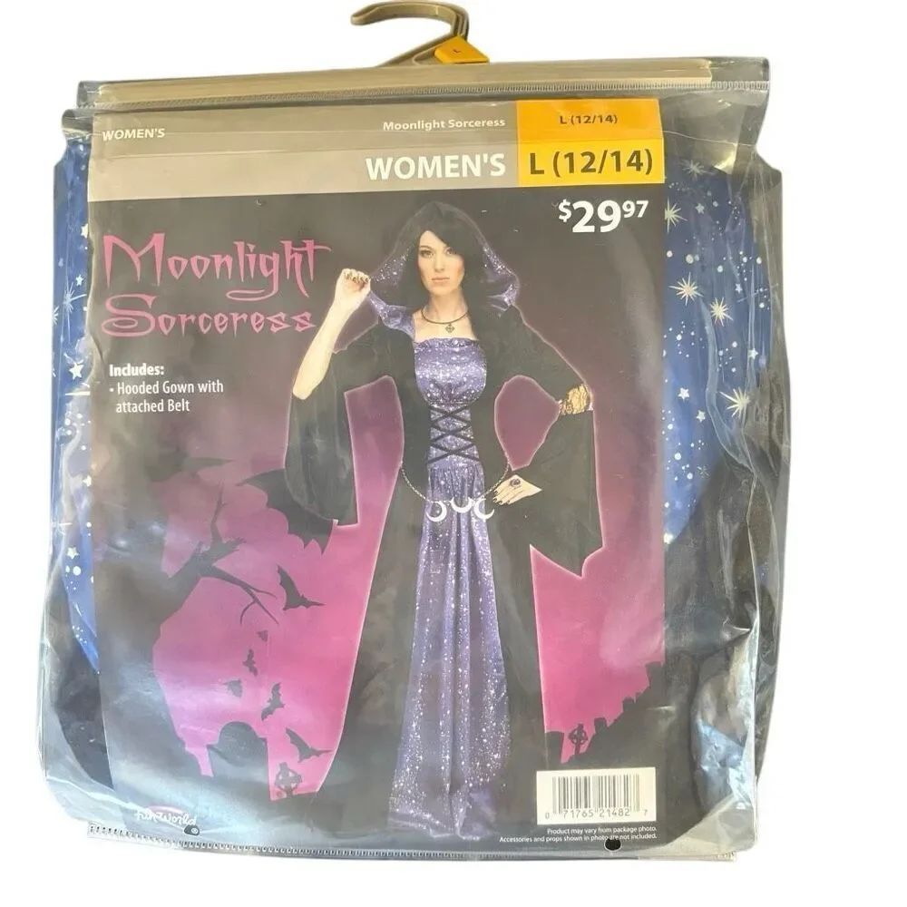 Moonlight Sorceress Size Large (12/14) Women’s Halloween Costume *New*